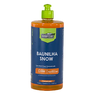 Baunilha Snow Shampoo Automotivo Concentrado - Até 1:1000 - 1L Nobrecar