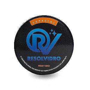 Composto para Polimento de Vidro em Pó 100g Resolvidro