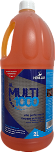 HL MULTI 1000 Detergente 3 em 1 Multiuso Biodegradável Henlau 2L