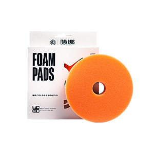 Boina de Espuma Laranja One Step Pad 5" Wolf Pads