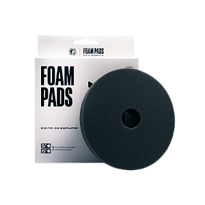 Boina de Espuma Preta Soft Pad 5" Wolf Pads