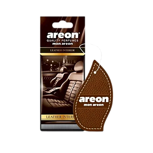 Aromatizante Folha Mon Leather Interior Areon