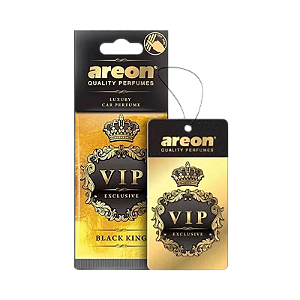 Aromatizante Folha Vip Black King Areon