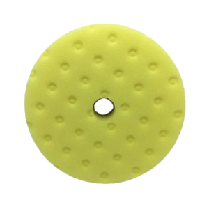 Boina de Espuma Refino Roto Orbital Amarela CCS 5'' Autoamerica