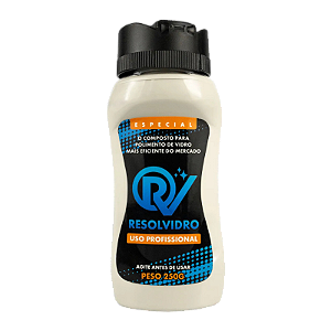 Composto para Polimento de Vidros 250g Resolvidro