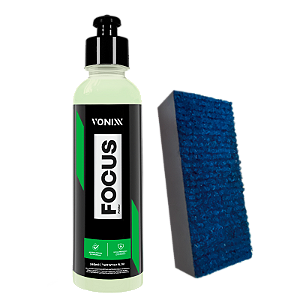 Focus Removedor de Marcas D'Água para Vidros 240ml Vonixx + Taco Carpete