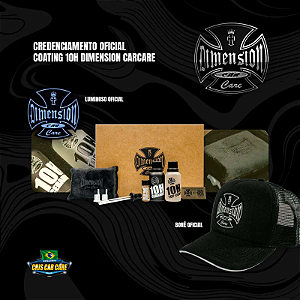 Kit Credenciamento Coating 10H Dimension Car Care