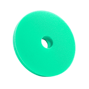 Boina de Espuma Esmeralda Medium Pad Refino 5" Wolf Pads
