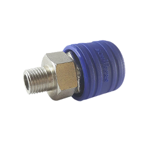 Engate Rápido Capa Nylon Macho 1/4" Schweers