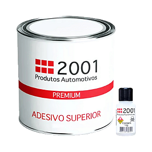 Massa Plástica Adesivo Superior c/ Catalisador 2001 900g + 9g