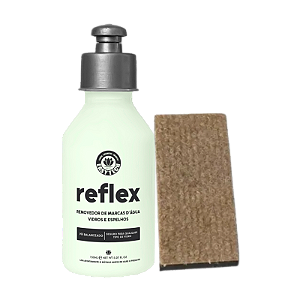 Reflex Removedor de Manchas D'Água em Vidros Easytech 150ml + Taco Carpete Detailer