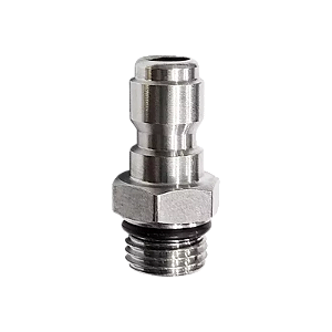 Adaptador Engate Rápido Macho Rosca 1/4 Kers