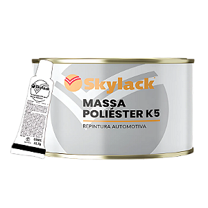 Massa Poliéster K5 c/ Catalisador Skylack 750g + 22,5g