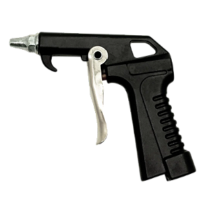 Bico de Ar para Limpeza Preto com Gatilho Metalfort