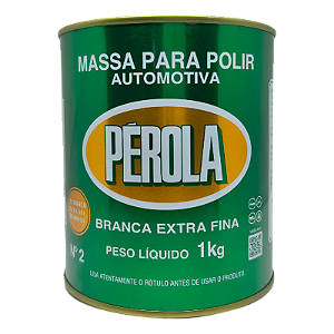 Massa para Polir Nº 2 Base Solvente Pérola 1kg