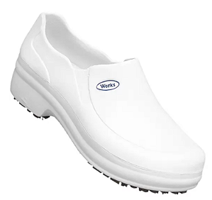 SAPATO SOFT WORK CA 31.898 ANT DERRAPANTE BRANCO