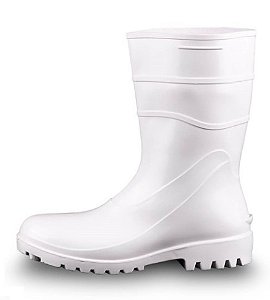 BOTA PVC BRACOL BRANCA CANO MEDIO FEME