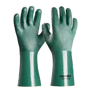 Luva de Segurança Hand PVC 36 Palma Áspera - CA 49465