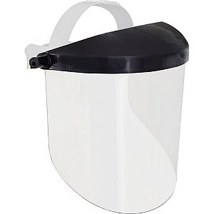 Protetor Facial Incolor/Verde Visor 8'' - CAs 15019/30115