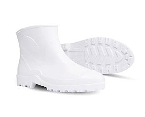 Bota PVC Innpro Cano Extra Curto Branca - CA 40681