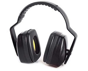 Abafador de Ruído Tipo Concha 22dB - Proteção Auditiva Superior - CA 37806