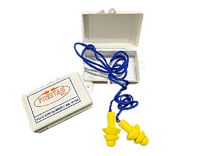 Protetor Auricular Tipo Plug Copolimero com Cordão 12dB - CA 18190
