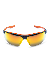 Óculos Steelflex Neon Antirrisco Vermelho Espelhado CA 40906