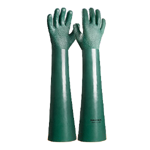 Luva de Segurança Hand PVC 66 Palma Áspera - CA 49465