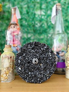 Incensário Pedra Bruta - Turmalina Negra