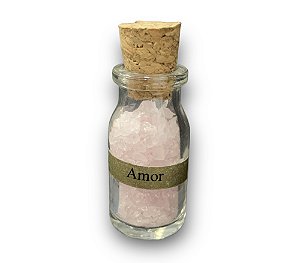 Mini Amuleto Quartzo Rosa