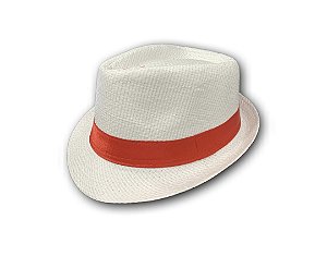 Chapéu Panama Fita Vermelha