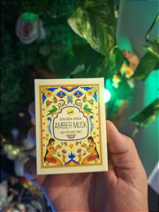 incenso cascata golden india AMBER MUSK