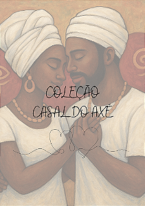 CAMISA UNISSEX- Casal Do Axé-DEIXE O SEGUNDO TAMANHO NAS OBSERVAÇOES DO PEDIDO