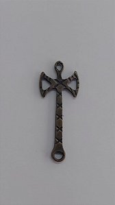 Pingente- Machado Bronze 3cm