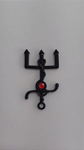 Pingente Preto- Exu 5cm
