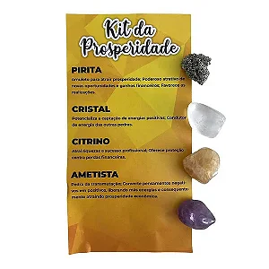 Kit Pedras Prosperidade