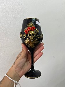 Taça De Pomba Gira - Decorada 21CM