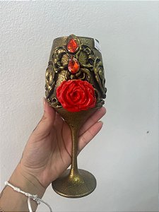 Taça De Pomba Gira - Decorada 21CM