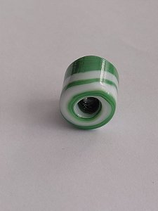 Firma De Murano - Verde Com Detalhes Branco