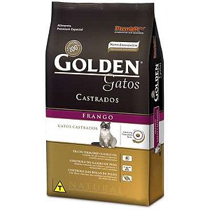 GOLDEN GATOS ADULT CASTR FRANGO 3 KG