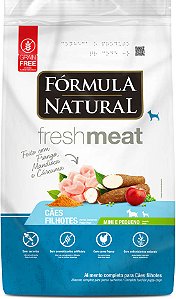 FORMULA NATURAL FRESH MEAT FILH MINI/PQ 2,5KG
