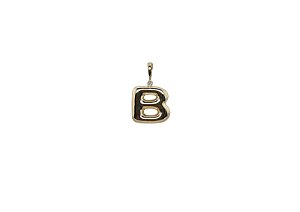 Pingente Bold letra B