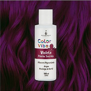 Máscara Pigmentante Color Vibe - Violeta Paixão Secreta - 100ml