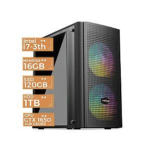 Pc Gamer Intel Core I7 / Gtx 1650 / 16gb / Ssd / Periféricos