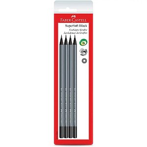 Lápis Grafite Supersoft Black