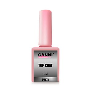 Top Coat Prata - Canni Color 10ml