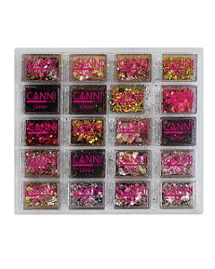 Kit C/20 Glitter - Canni Color