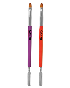 Pincel Lingua de Gato com Espatula