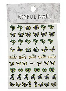 ADESIVO DO BRASIL CARTELA