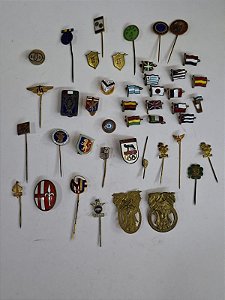 Pins, botons, alfinetes, coleção, raros, antigos